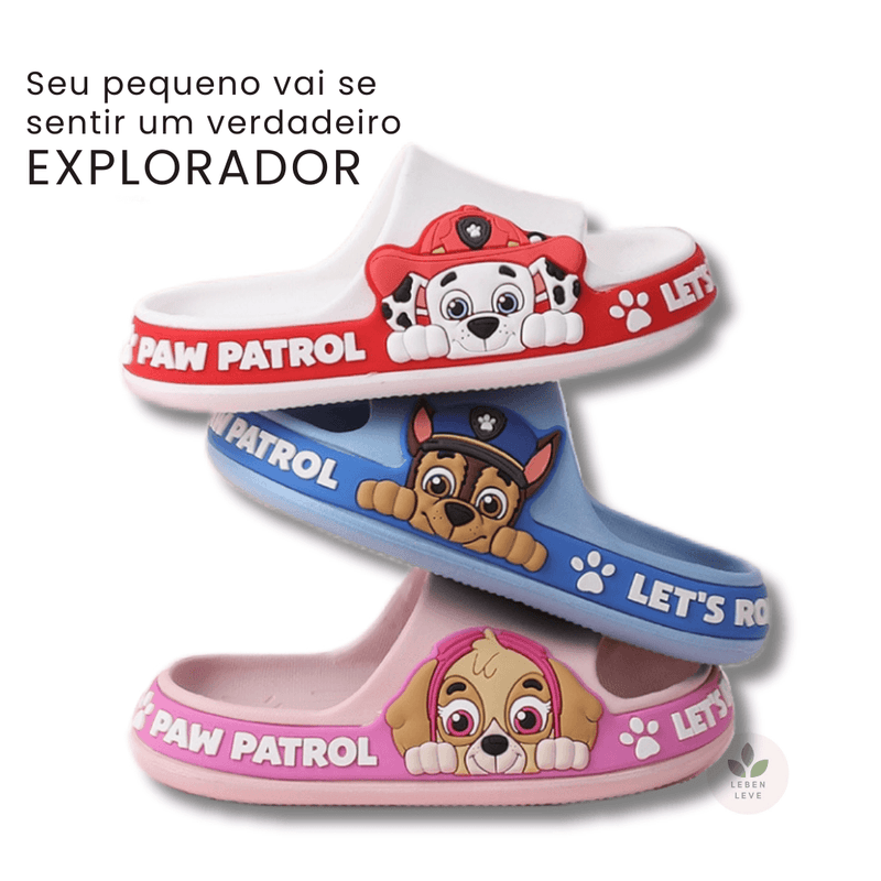 Chinelo Patrulha Canina Confort