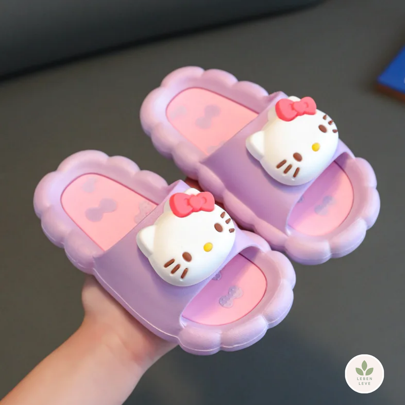 Chinelo Infantil Confort Hello Kitty & Cinnamoroll