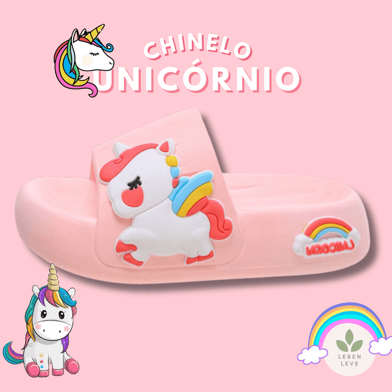 Chinelo Unicornio Confort