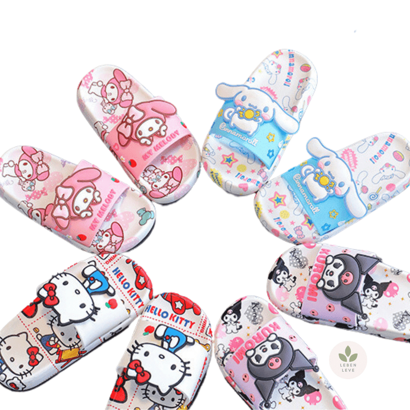 Chinelo Confort Kuromi (Hello Kitty)